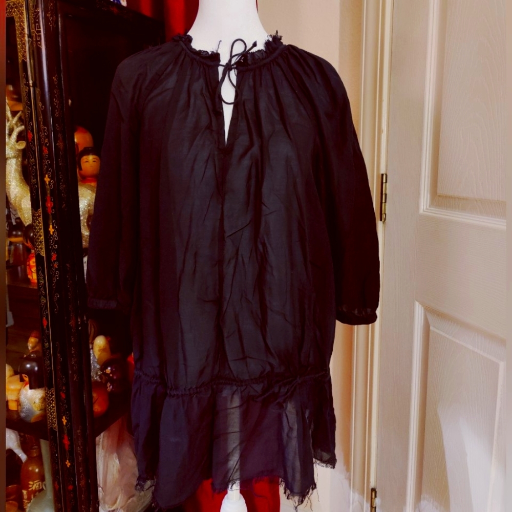 Y2K Converse Sheer Blouse